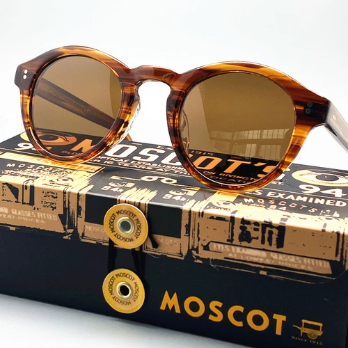 Moscot Mattamor Моральное зеркало мужское ретро -ретро -кеппе круглые солнцезащитные очки женский прилив грушевидной ручной импорт