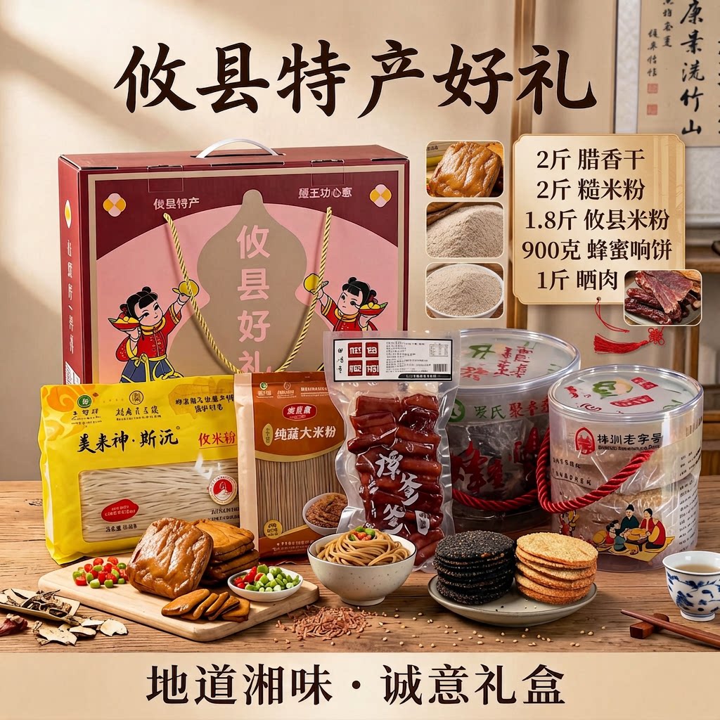湖南特色攸县干货小吃蜜蜂响饼休闲零食小吃