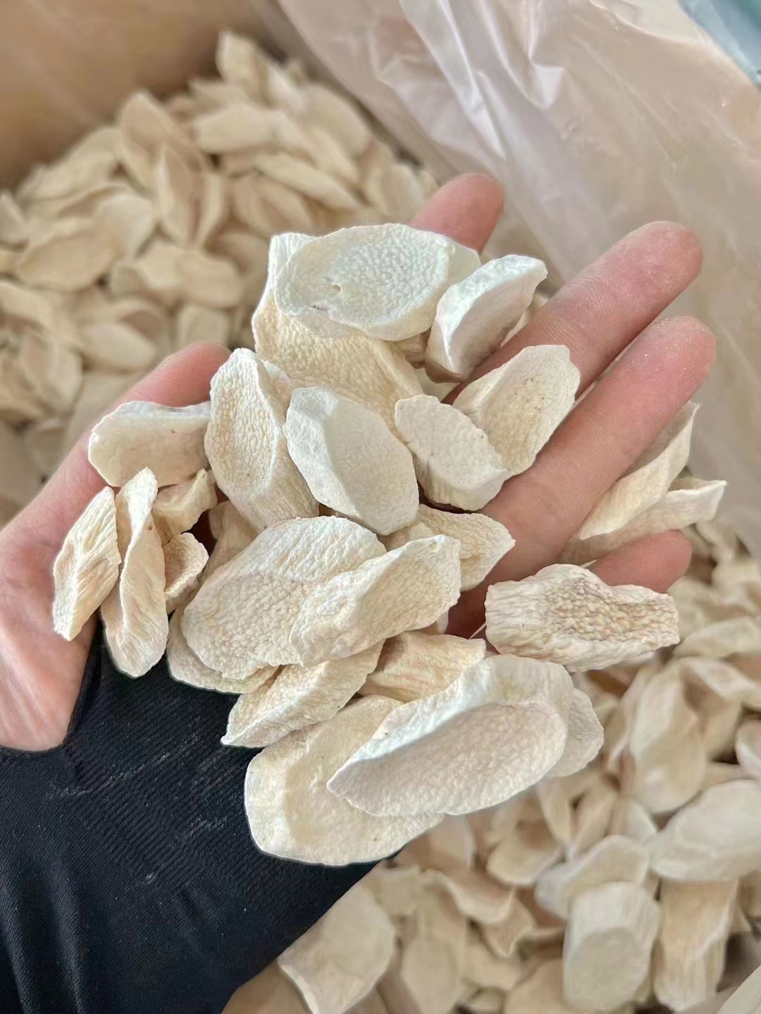 河南焦作铁棍山药干片干货怀山片正宗250g无硫粉片去皮淮山干货
