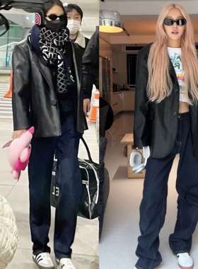 Oh! Me Tell【Jennie同款】【百搭神裤 】90系列水洗直筒牛仔裤