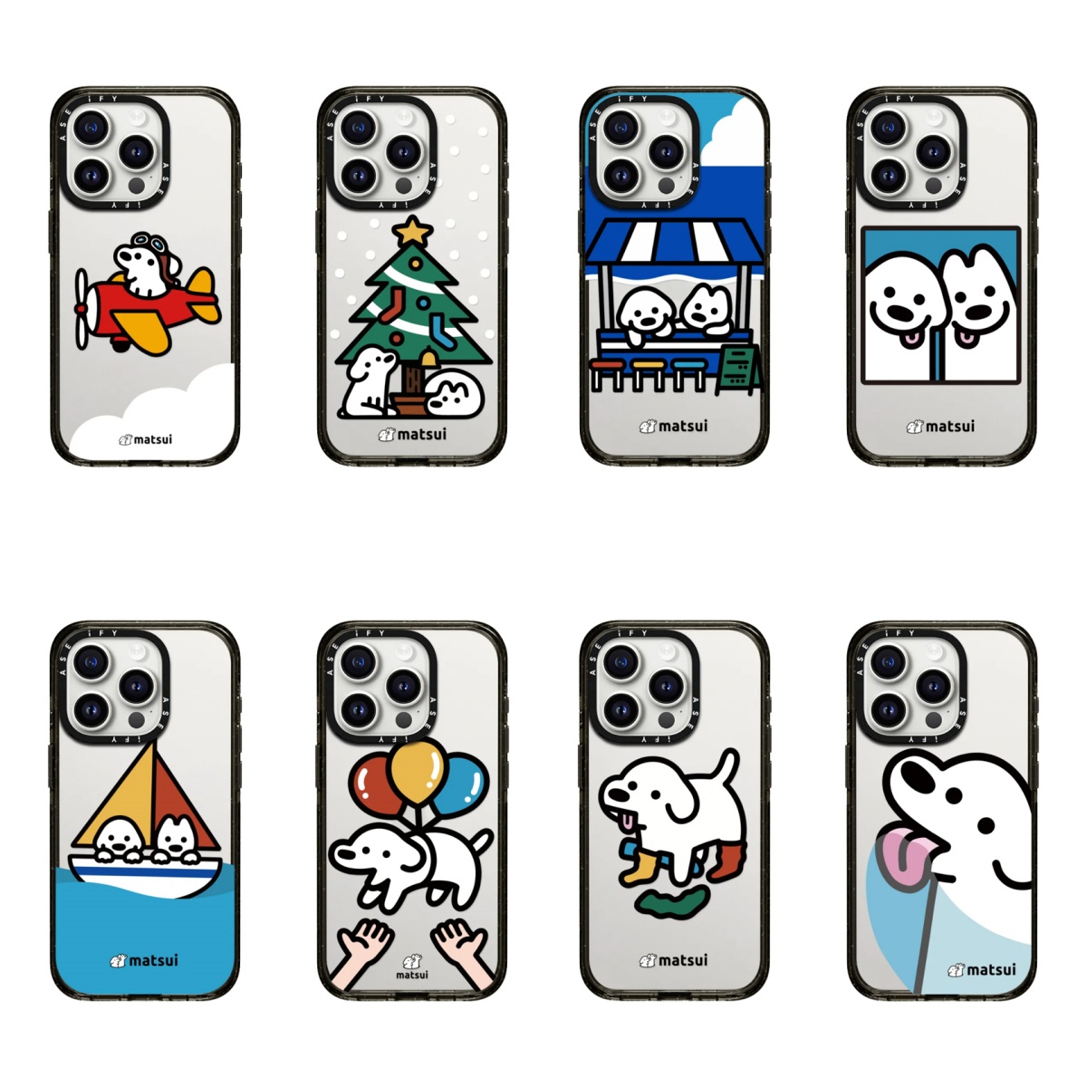 CASE华强北联名matsui可爱狗狗适用iPhone17ProMax壳苹果16Pro/15plus/14/13/12磁吸MagSafe保护套C家壳