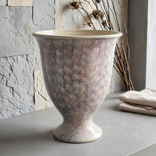 景德镇大口陶瓷花盆室内桌面蝴蝶兰龙兰大花惠兰冬青绿植盆景花器