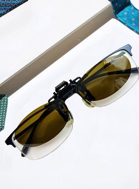 清仓美国鹰眼黄光夹片太阳镜男女开车驾驶司机偏光镜墨镜夜视眼镜