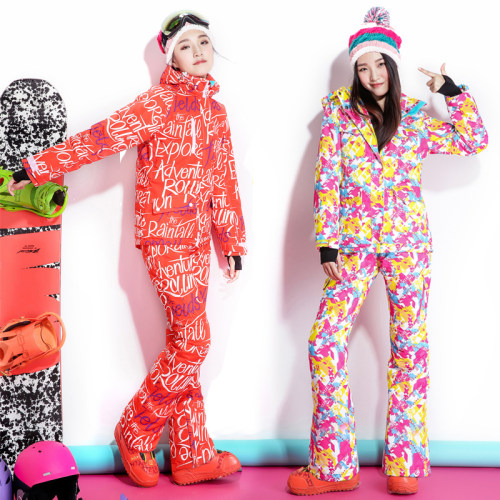 男女滑雪服套装单板双板通用防水
