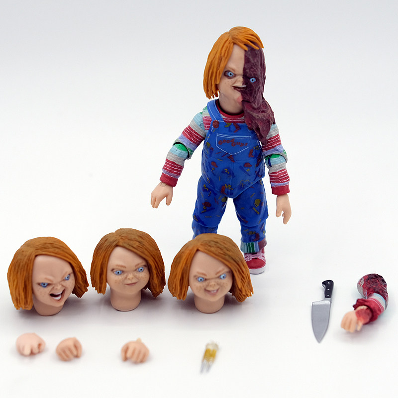 NECA 鬼娃回魂 布衣恰吉 恰奇goodguys 恐怖新娘可动人偶手办模型