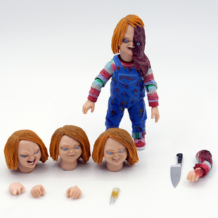 NECA 鬼娃回魂 布衣恰吉 恰奇goodguys 恐怖新娘可动人偶手办模型
