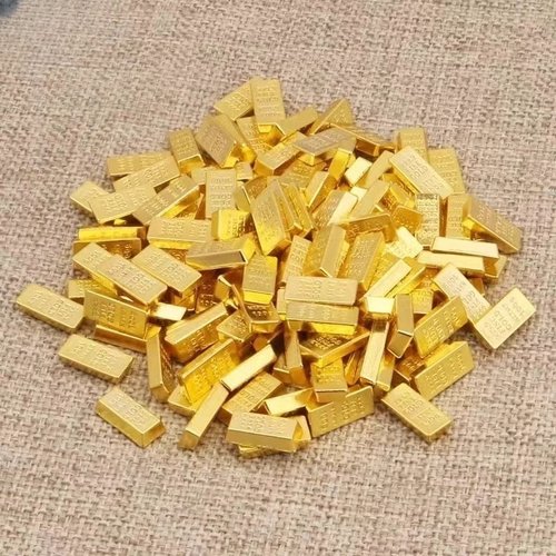 开业乔迁创意金砖合金摆件迷你小金条招财元宝家居装饰品桌面朋友