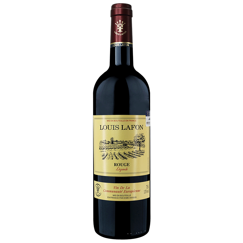 路易拉菲LOUISLAFON传说红酒2支