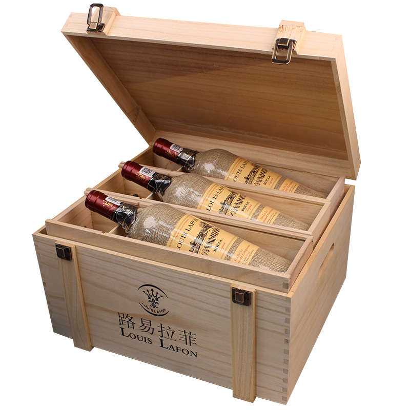 法国红酒6支装路易拉菲LOUISLAFON原瓶进口传说干红葡萄酒整箱