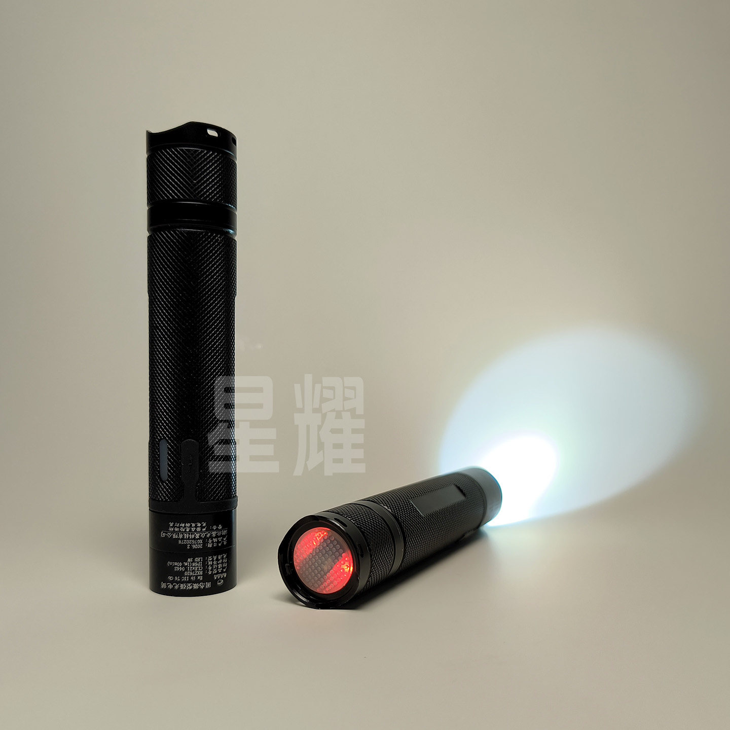 鑫光众晟LED3W固态微型强光电筒消防员照明灯具EX佩戴头灯1900mAh