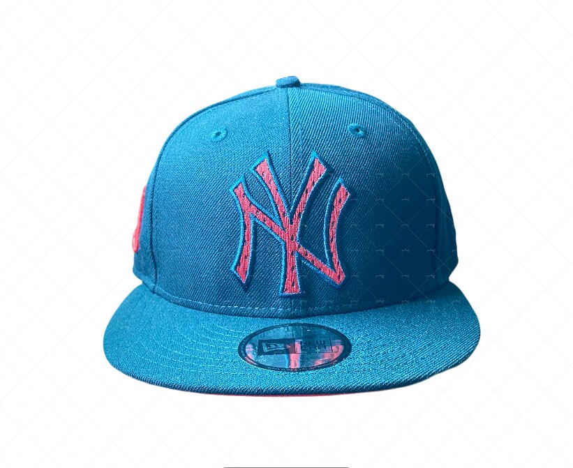 New Era & MLB 超大logo NY纽约洋基队1903夺冠平檐复古情侣遮阳