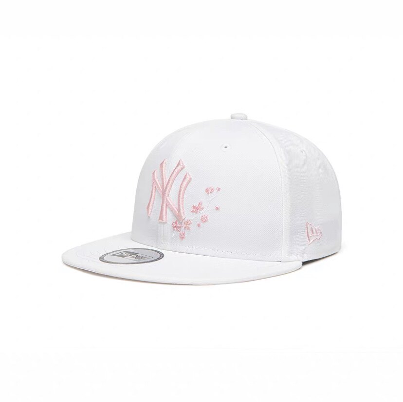 NEW ERA&MLB 樱花限定款 洋基队NY刺绣平沿帽