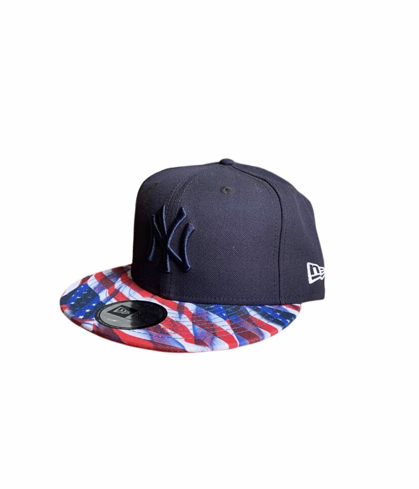 New Era & MLB 纽约洋基队嘻哈平沿帽棒球帽女可调节