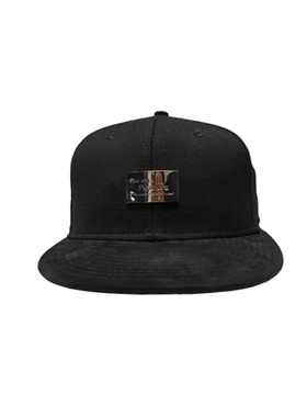 纽亦华 NEW ERA 银色盾标logo 黑色可调节棒球帽