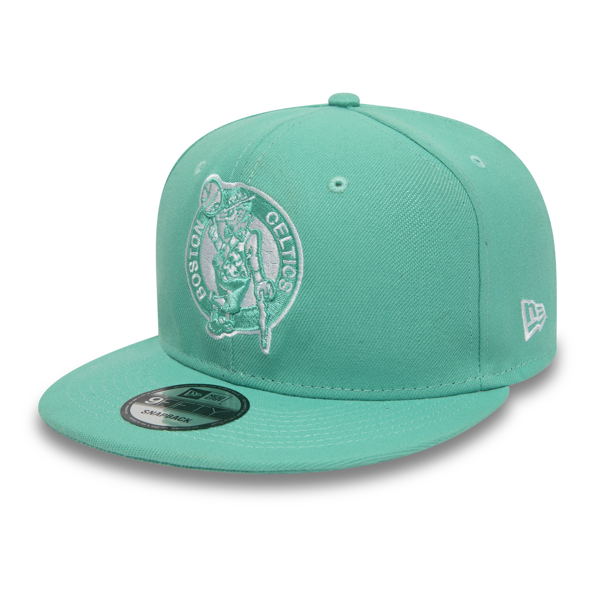 NEW ERA & NBA  凯尔特人9Fifty 棒球帽遮阳潮流可调节帽子青色