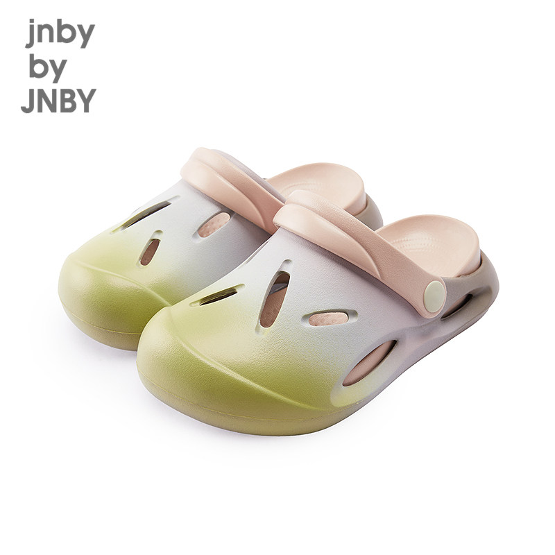 新款江南布衣童装鞋子洞洞鞋拖鞋26夏男女童jnbybyjnby6Q4M10130