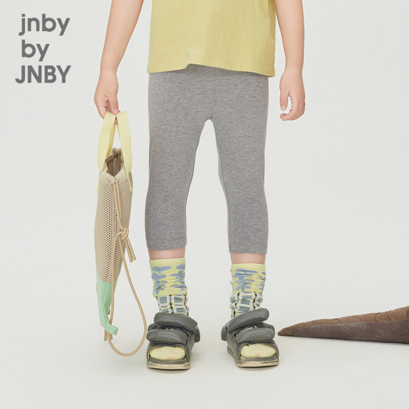 江南布衣童装紧身微弹长款打底裤休闲舒适夏男女童儿童jnbybyjnby
