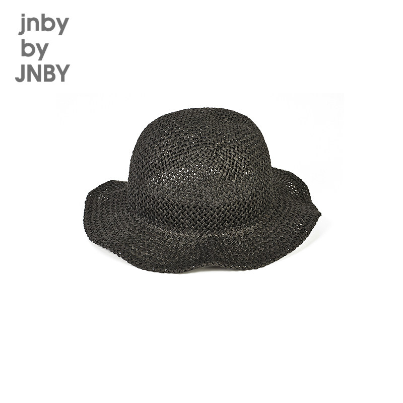 江南布衣婴童帽子遮阳纯色度假风草帽春男女童婴儿儿童jnbybyj