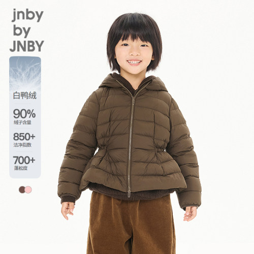 江南布衣童装轻薄短款羽绒服X型