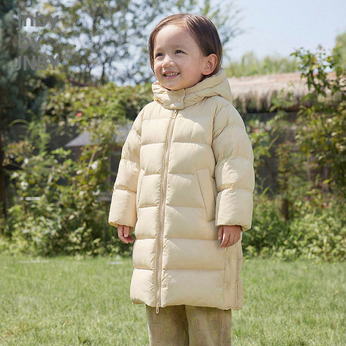 江南布衣童装长款羽绒服A型冬季男女童婴幼童jnbybyjnby