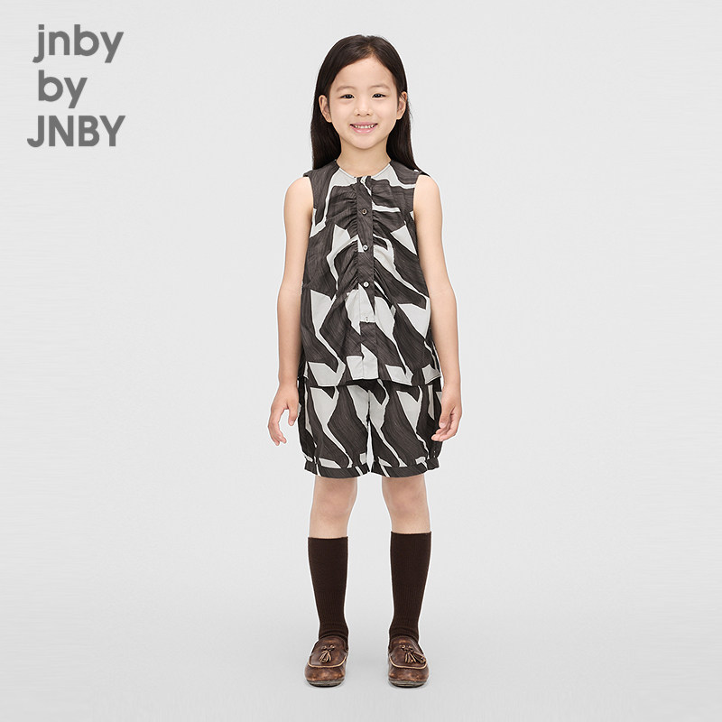 江南布衣童装套装两件套组合时尚可爱夏女童儿童jnbybyjnby