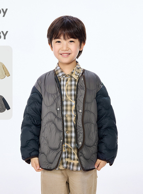 新款江南布衣童装轻薄羽绒服A型25秋男女童jnbybyjnby1P9C12070