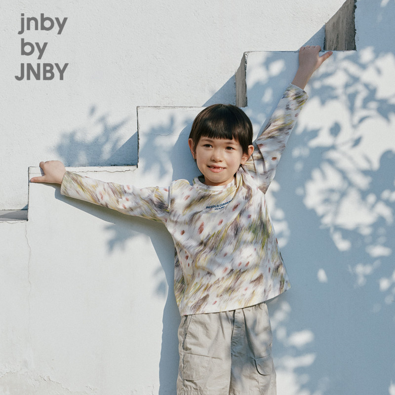 【凉感防晒速干】江南布衣童装抗菌T恤户外长袖男女童jnbybyjnby