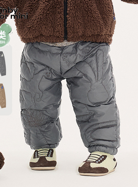 新款江南布衣羽绒束脚裤宽松25冬男女童婴儿jnbybyjnbyYP0E10920