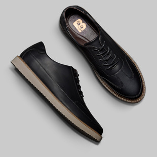 清仓价男鞋新款潮流春夏百搭休闲板鞋软底透气系带韩版运动皮鞋男