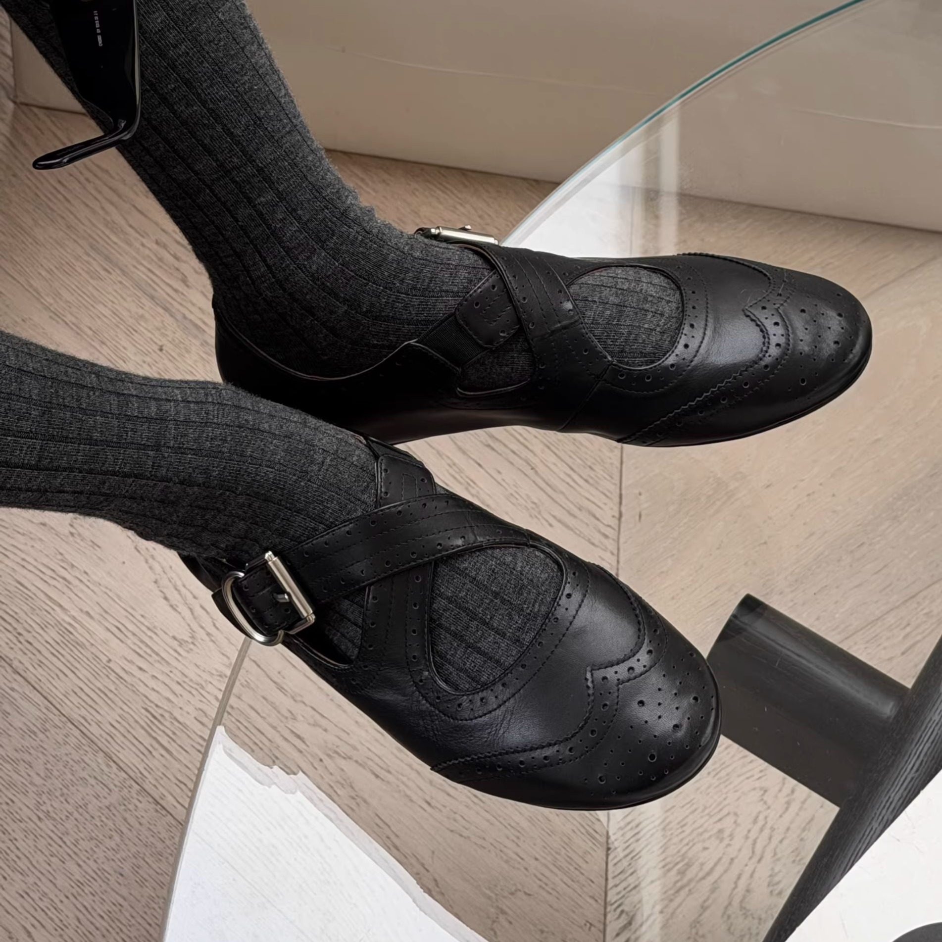 诗歌兰2026年复古风交叉带玛丽珍鞋女平底圆头百搭一脚蹬芭蕾舞鞋,女鞋,时尚芭蕾鞋,淘宝优惠券,粉丝福利购,淘宝优惠卷