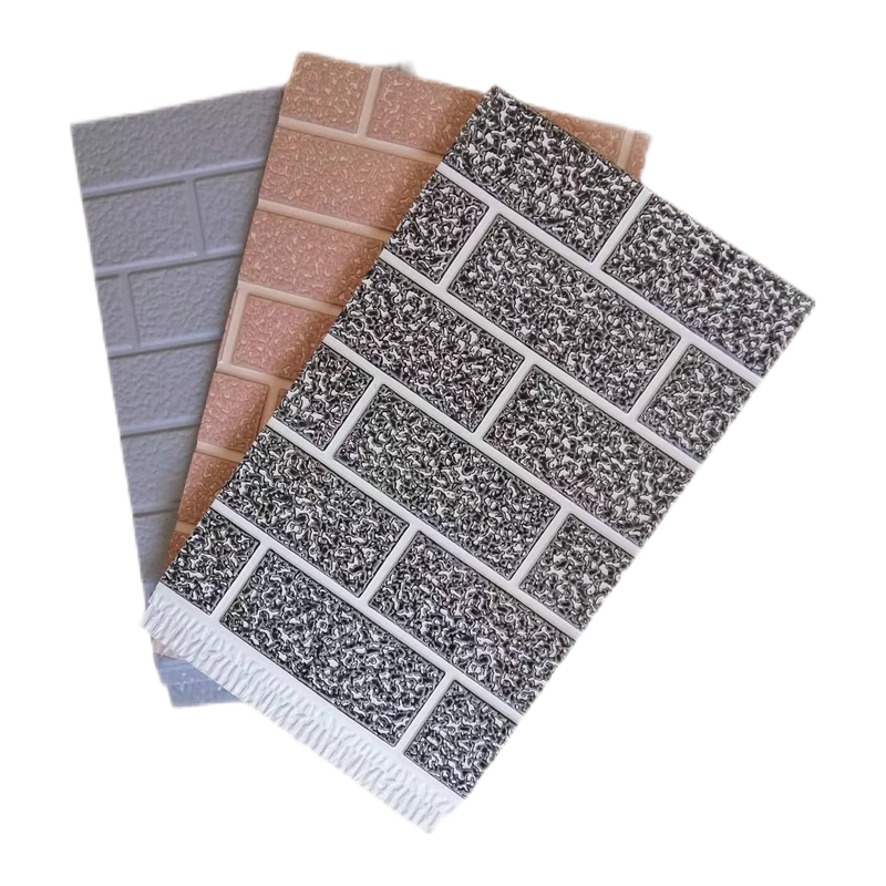 金属雕花板聚氨酯轻钢保温装饰一体板生态环保保温板聚苯乙烯泡沫