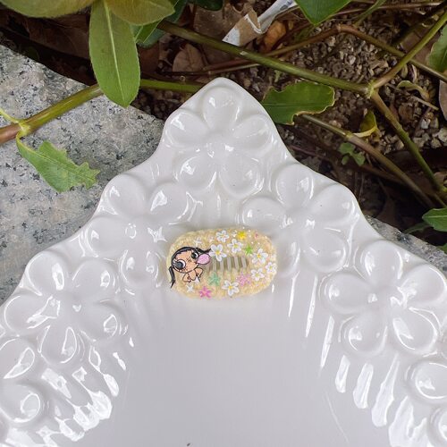 约克夏手工毛线宠物bb夹狗狗卡通发卡马尔济斯小发夹小狗夹子头饰