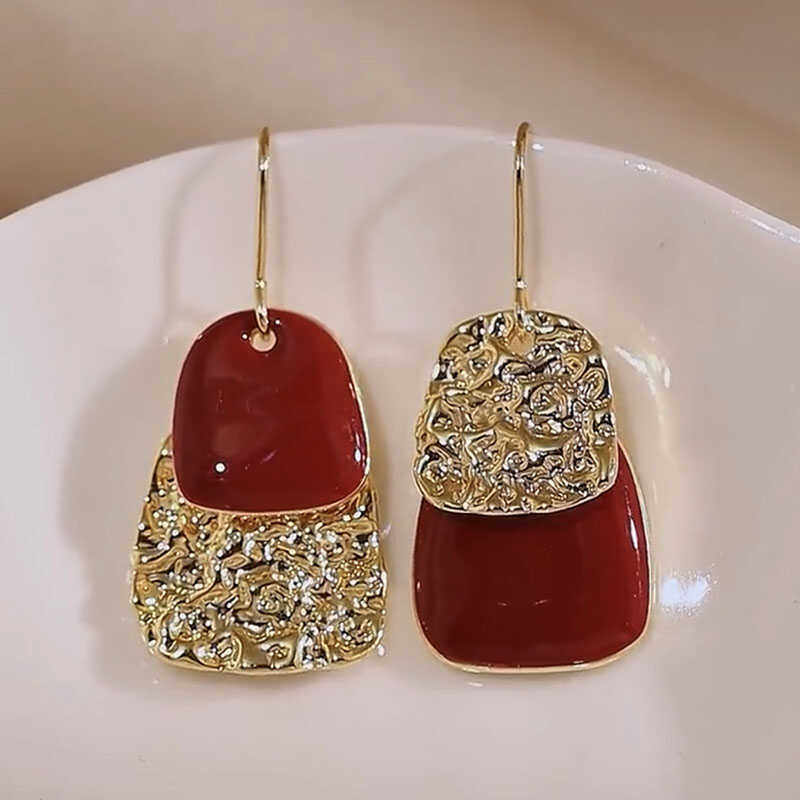 轻奢气质片片几何耳环女2025新款爆款耳坠小众设计高级感网红耳饰,饰品/流行首饰/时尚饰品新,耳环,淘宝优惠券,粉丝福利购,淘宝优惠卷