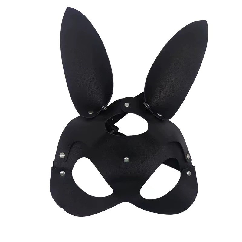 新款眼罩男女狗奴狗头猫女狐狸面具调教面罩9玩具用品皮革性感配