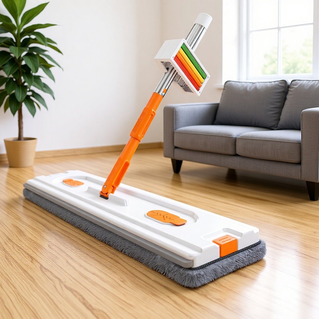 彩虹滚轮挤水平板拖把45款4布擦地免手洗,家庭/个人清洁工具,平板拖把,淘宝优惠券,粉丝福利购,淘宝优惠卷