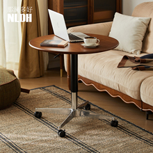 2025新款实木小边几小桌子客厅沙发边桌可移动角几茶几餐边小圆桌