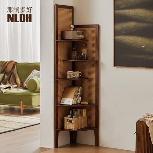 小户型不占空间角落置物架