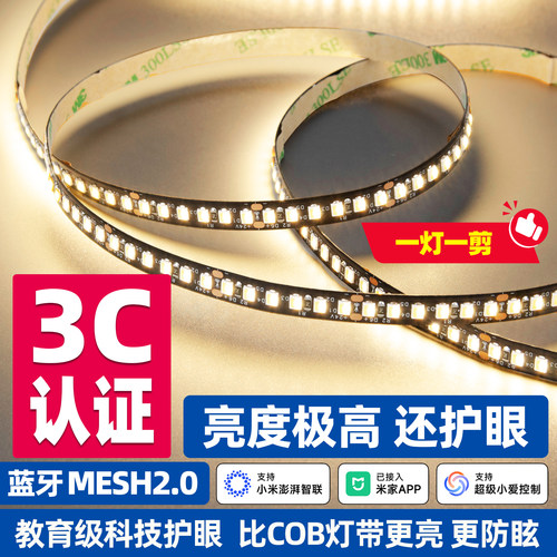 无频闪高亮度全光谱防眩SMD灯带