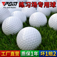 Год гарантии!Выделенный гольф -тренировочный мяч Blank Double -Layer Ball New Non -Second -Hand