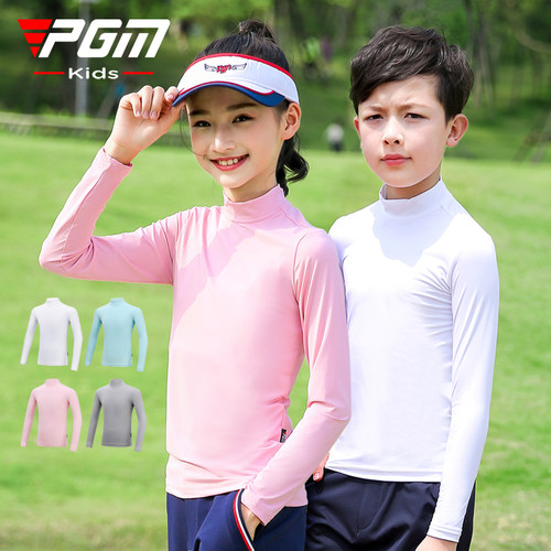 pgm青少年高尔夫防晒冰丝衣服