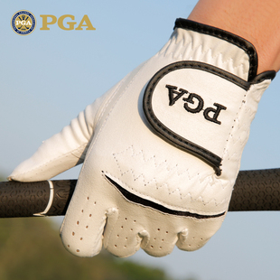 高尔夫手套 真皮手套 超纤皮 美国PGA 男士 小羊皮 超透气 左右手