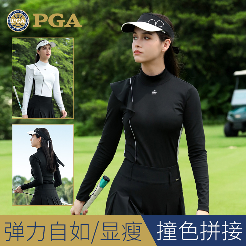美国PGA高尔夫女装长袖短裙套装