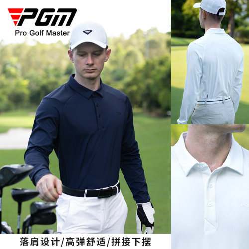 PGM高尔夫长袖运动上衣polo衫