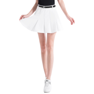高尔夫女装夏季网球短裙衣服女裙半身裙女士短袖女裙子打底裤套装