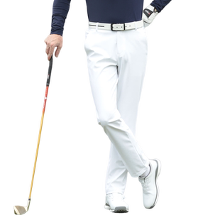 PGM 加厚高尔夫裤子男士秋冬季休闲运动球裤男裤长裤服装男装衣服