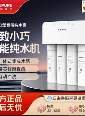 蓝飘尔净水器家用RO反渗透纯水机厨房直饮自来水过滤饮水机RL100