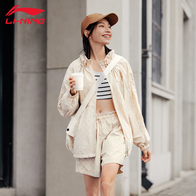 李宁防晒衣夏季女子新款防紫外线