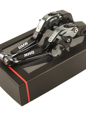 适用宝马G310GS G310R 17-20年改装刹车离合牛角可折叠手把拉杆