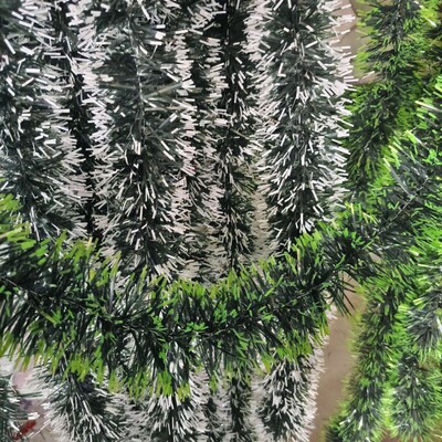 1.7米圣诞装饰毛条彩条拉花彩龙彩带元旦新年商场门店圣诞树装饰