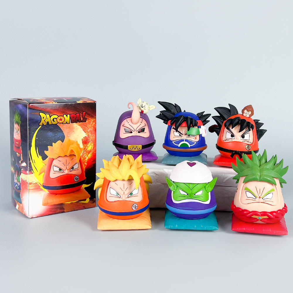 七龙珠gk达摩蛋系列悟空布罗利布欧巴达克比克手办动漫跨境模型